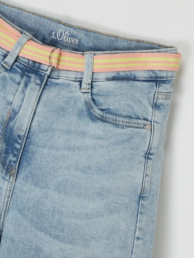 Schlussverkauf ⭐ S.Oliver RED LABEL Slim Fit High Waist 👖 Jeans Mit Stretch-Anteil - Hellblau ⭐ 4 Schlussverkauf ⭐ S.Oliver RED LABEL Slim Fit High Waist 👖 Jeans Mit Stretch-Anteil - Hellblau ⭐ – Bild 2