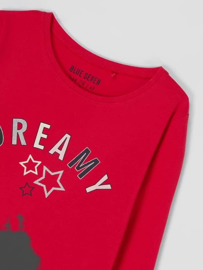 Billig 🌟 Blue Seven Longsleeve Aus Baumwolle - Pink 🛒 4 Billig 🌟 Blue Seven Longsleeve Aus Baumwolle - Pink 🛒 – Bild 2