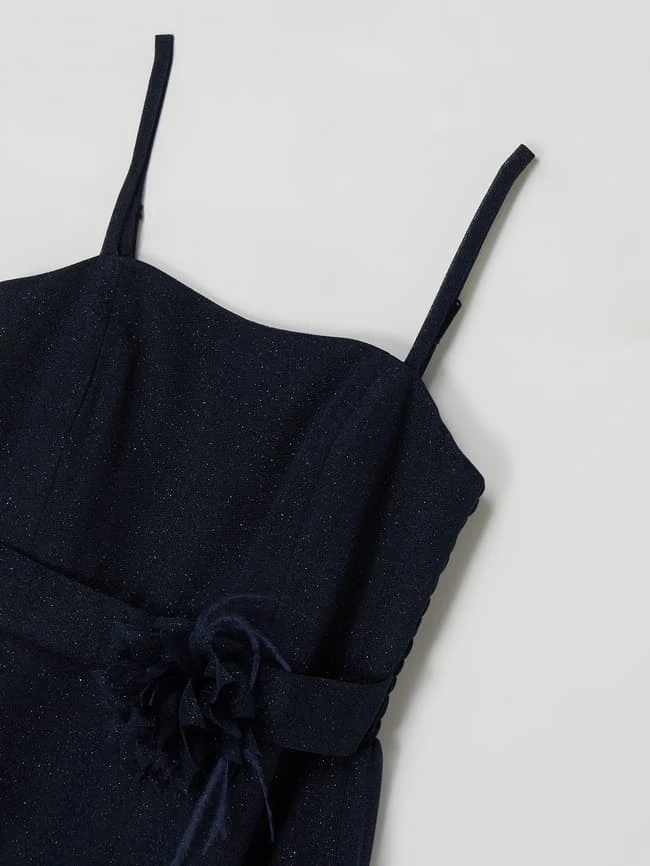 Schlussverkauf 💯 G.O.L. Kleid Mit Glitter-Effekt - Marineblau ✨ 4 Schlussverkauf 💯 G.O.L. Kleid Mit Glitter-Effekt - Marineblau ✨ – Bild 2