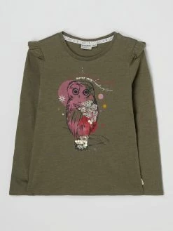 Rabatt 🎉 Garcia Longsleeve Mit Print - Khaki ⌛