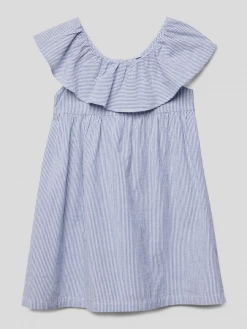 Coupon 🥰 Tom Tailor Kleid Mit Streifenmuster - Bleu 😉