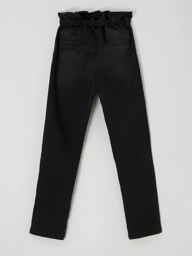 Schlussverkauf 👍 Blue Effect 👖 Jeans Mit Paperbag-Bund - Schwarz 🤩 6 Schlussverkauf 👍 Blue Effect 👖 Jeans Mit Paperbag-Bund - Schwarz 🤩 – Bild 4