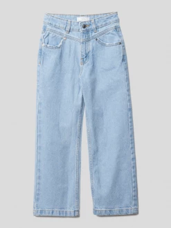 Blitzangebot ❤️ Mango 👖 Jeans Im Used-Look - Hellblau 🔔