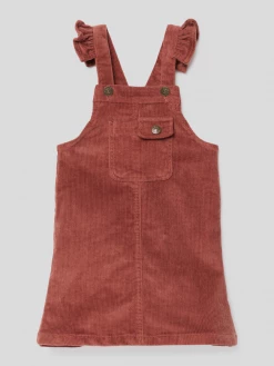 Auslauf 🧨 Only Minikleid In Cord-Optik Modell 'LIANNA' - Schokobraun 🥰