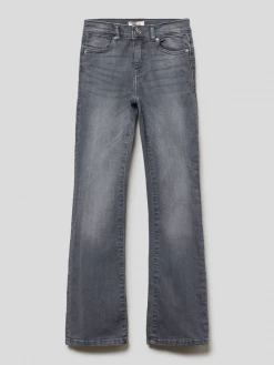 Billig 👍 Only 👖 Jeans Mit 5-Pocket-Design Modell 'CHARLIE' - Mittelgrau Meliert 🔥