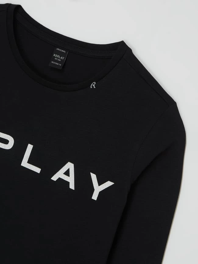 Besorgen 🤩 Replay Longsleeve Mit Logo - Schwarz 🌟 4 Besorgen 🤩 Replay Longsleeve Mit Logo - Schwarz 🌟 – Bild 2