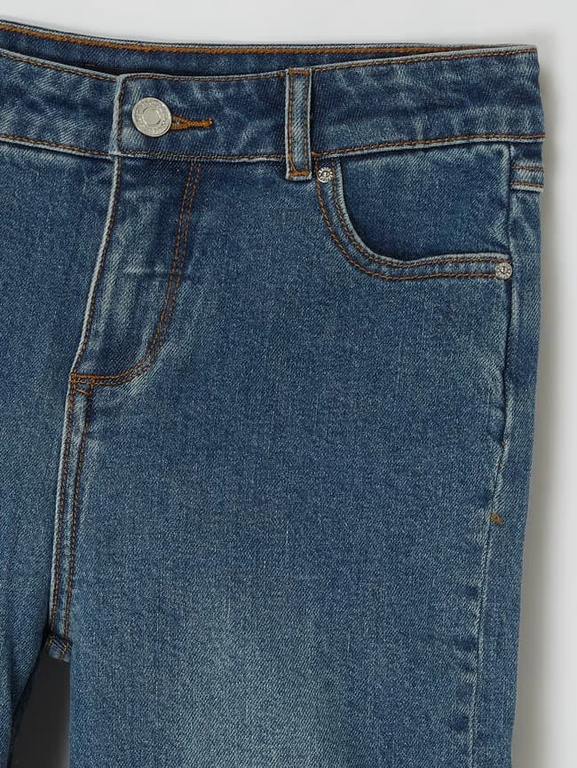 Billig ๐ Scotch & Soda Straight Fit High Rise ๐ Jeans Mit Stretch-Anteil - ๐ Jeans ๐ 4 Billig ๐ Scotch & Soda Straight Fit High Rise ๐ Jeans Mit Stretch-Anteil - ๐ Jeans ๐ โ Bild 2