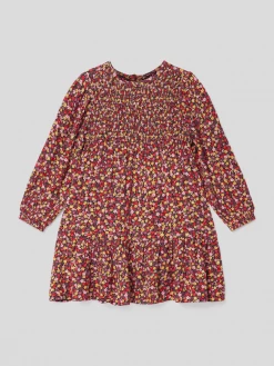 Coupon 💯 Mango Kleid Mit Floralem Allover-Muster - Rosa 🔔