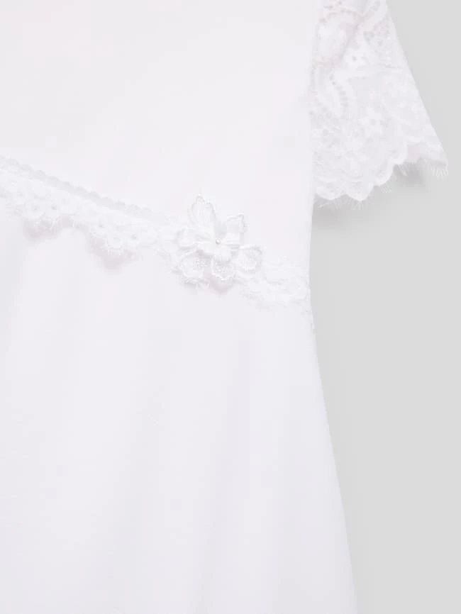 Bestpreis 👍 Weise Kommunionskleid Mit Spitzenbesatz - Weiß 🎉 4 Bestpreis 👍 Weise Kommunionskleid Mit Spitzenbesatz - Weiß 🎉 – Bild 2