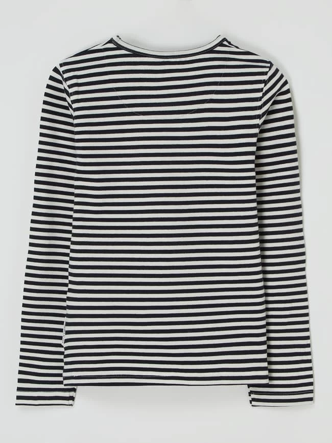 Billig 😀 Marc O'Polo Longsleeve Aus Bio-Baumwollmischung Mit Stretch-Anteil - Marineblau 🎉 5 Billig 😀 Marc O'Polo Longsleeve Aus Bio-Baumwollmischung Mit Stretch-Anteil - Marineblau 🎉 – Bild 3