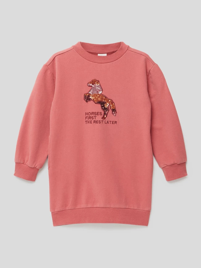 Bestes Angebot 🌟 S.Oliver RED LABEL Sweatkleid Mit Motiv-Print - Mauve 🎁 3 Bestes Angebot 🌟 S.Oliver RED LABEL Sweatkleid Mit Motiv-Print - Mauve 🎁