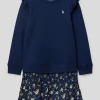 Großhandel ✔️ Polo Ralph Lauren Kids Sweatkleid Mit Logo-Stitching Modell 'DAY' - Marineblau ✔️