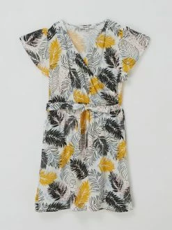 Am billigsten 🎁 Garcia Kleid Aus Viskose - Offwhite 🎁