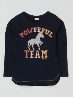 Budget ⭐ S.Oliver RED LABEL Longsleeve Mit Glitter-Effekt - Marineblau 💯