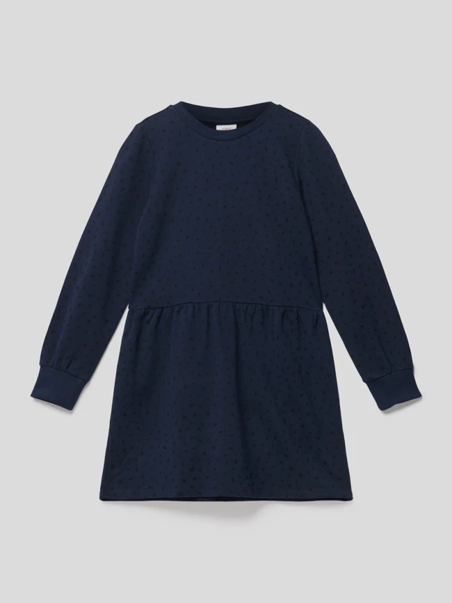Blitzangebot ⭐ S.Oliver RED LABEL Kleid Mit Allover-Muster - Marineblau 😉 3 Blitzangebot ⭐ S.Oliver RED LABEL Kleid Mit Allover-Muster - Marineblau 😉