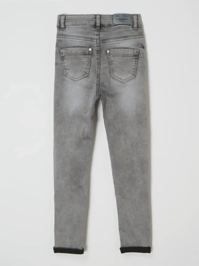 Brandneu 🔔 Blue Effect Slim Fit High Waist Jeggings Mit Stretch-Anteil - Mittelgrau Meliert 🎁 6 Brandneu 🔔 Blue Effect Slim Fit High Waist Jeggings Mit Stretch-Anteil - Mittelgrau Meliert 🎁 – Bild 4