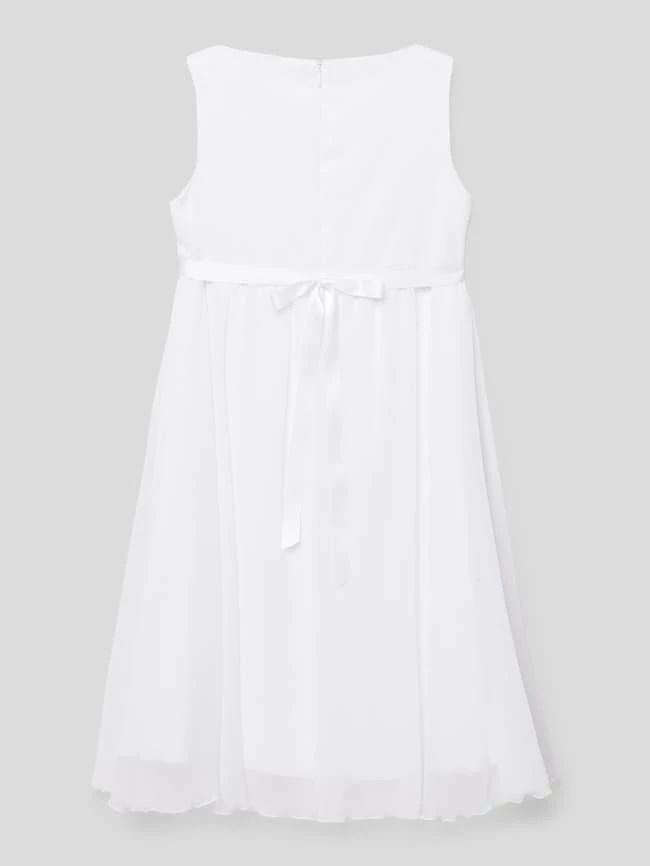 Besorgen 🔥 Weise Kommunionskleid Mit Floralem Detail - Weiß 👍 5 Besorgen 🔥 Weise Kommunionskleid Mit Floralem Detail - Weiß 👍 – Bild 3