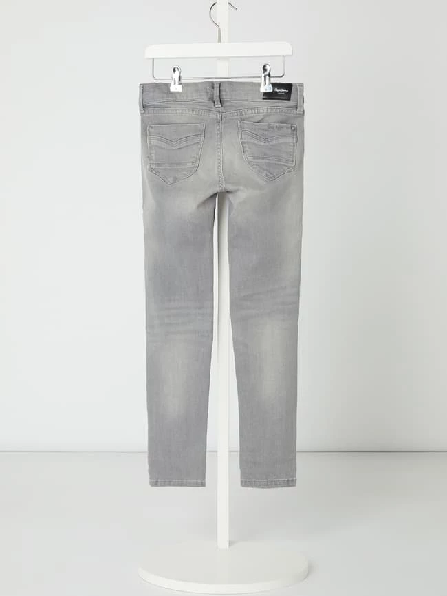 Besorgen ❤️ Pepe 👖 Jeans Skinny Fit 👖 Jeans Mit Stretch-Anteil Modell 'Pixlette' - Mittelgrau Meliert 👏 5 Besorgen ❤️ Pepe 👖 Jeans Skinny Fit 👖 Jeans Mit Stretch-Anteil Modell 'Pixlette' - Mittelgrau Meliert 👏 – Bild 3