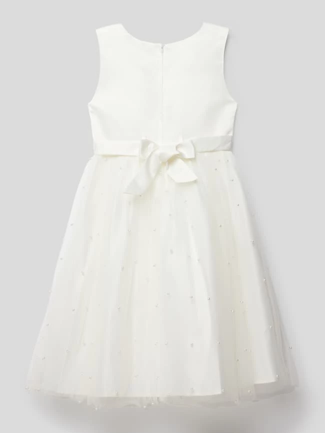 Billig 🎉 Happy 👧 Girls Kleid Mit Schleifen-Detail - Ecru 🤩 5 Billig 🎉 Happy 👧 Girls Kleid Mit Schleifen-Detail - Ecru 🤩 – Bild 3