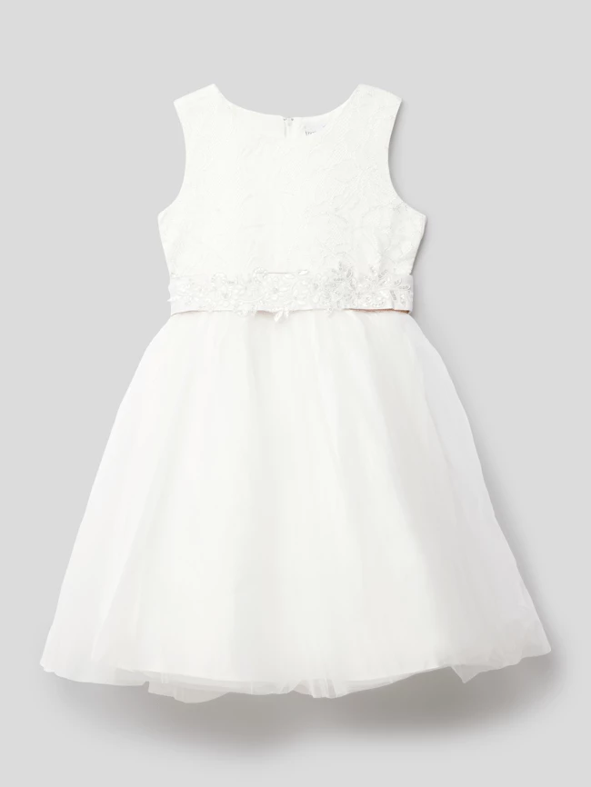 Billig 😀 Happy 👧 Girls Kommunionskleid Mit Paillettenbesatz - Offwhite 🤩 3 Billig 😀 Happy 👧 Girls Kommunionskleid Mit Paillettenbesatz - Offwhite 🤩