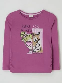 Brandneu 💯 S.Oliver RED LABEL Longsleeve Aus Bio-Baumwolle - Fuchsia 🌟