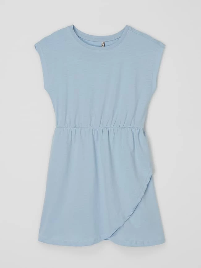 Bestpreis 💯 Only Jerseykleid In Wickel-Optik Modell 'May' - Bleu 🤩 3 Bestpreis 💯 Only Jerseykleid In Wickel-Optik Modell 'May' - Bleu 🤩