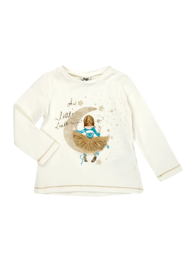 Auslauf ❤️ Mayoral Longsleeve Mit Print - Hellblau 💯 2 Auslauf ❤️ Mayoral Longsleeve Mit Print - Hellblau 💯