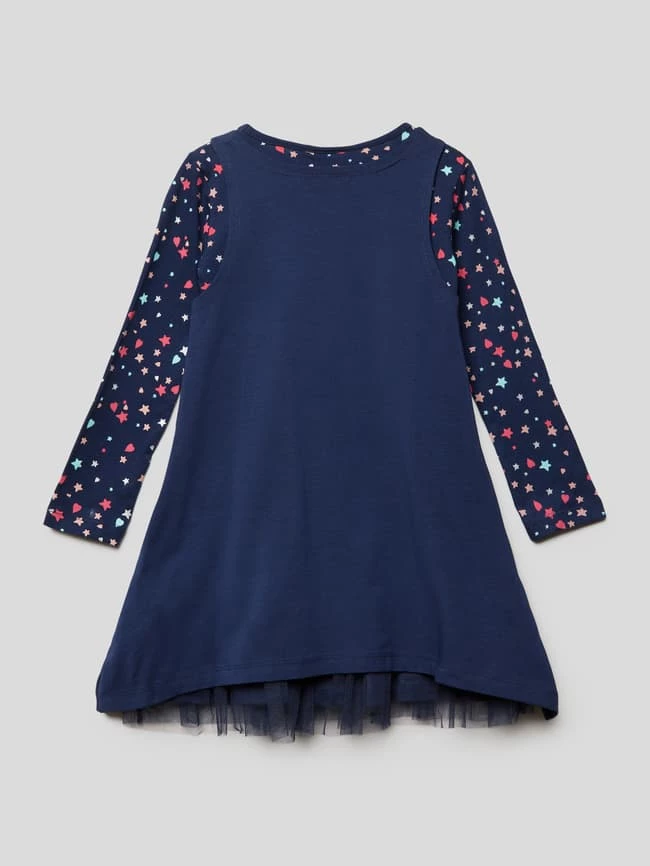 Rabatt ✨ Happy 👧 Girls Kleid Mit Paillettenbesatz - Marineblau 💯 5 Rabatt ✨ Happy 👧 Girls Kleid Mit Paillettenbesatz - Marineblau 💯 – Bild 3