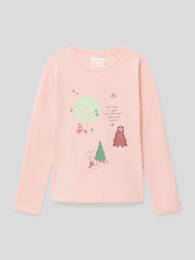Coupon ⭐ Staccato Longsleeve Mit Print - Rosa ❤️ 3 Coupon ⭐ Staccato Longsleeve Mit Print - Rosa ❤️