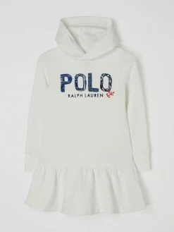 Angebote ⭐ Polo Ralph Lauren Teens Sweatkleid Mit Logo - Offwhite 👏