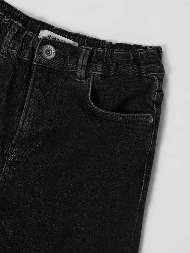 Brandneu 🛒 Garcia Mom Fit High Waist 👖 Jeans Mit Stretch-Anteil - Dunkelgrau ✨ 4 Brandneu 🛒 Garcia Mom Fit High Waist 👖 Jeans Mit Stretch-Anteil - Dunkelgrau ✨ – Bild 2