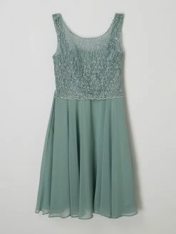 Coupon ✔️ G.O.L. Kleid Mit Floralen Stickereien - Mint 🌟