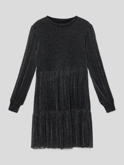 Aktion ❤️ S.Oliver RED LABEL Kleid Mit Effektgarn - Schwarz 🎁