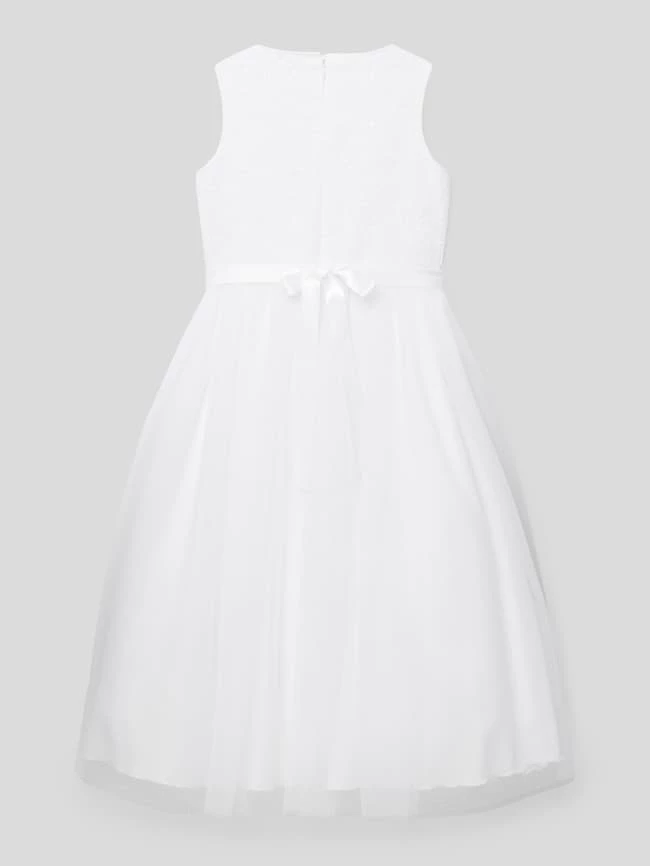 Am billigsten 🎉 Weise Kommunionskleid Mit Spitzenbesatz - Weiß 🔥 5 Am billigsten 🎉 Weise Kommunionskleid Mit Spitzenbesatz - Weiß 🔥 – Bild 3