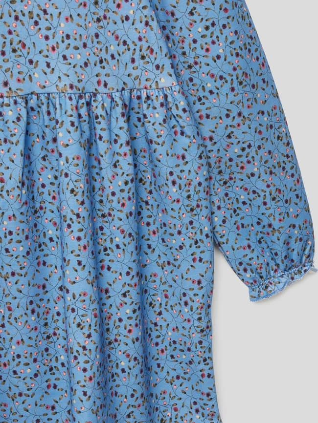 Billig 💯 Name It Jerseykleid Mit Allover-Muster Modell 'NMFOLLIE' - Hellblau 🌟 4 Billig 💯 Name It Jerseykleid Mit Allover-Muster Modell 'NMFOLLIE' - Hellblau 🌟 – Bild 2