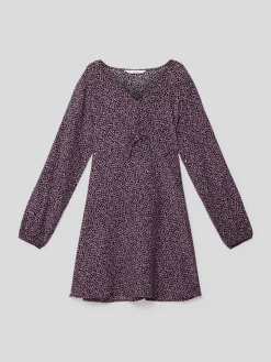 Großhandel 😉 Mango Kleid Mit Floralem Allover-Muster Modell 'mimosa' - Flieder ⭐