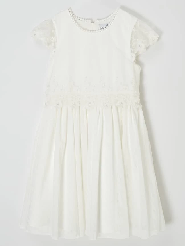 Besorgen 😍 Happy 👧 Girls Kleid Mit Strasssteinen - Offwhite ✨ 3 Besorgen 😍 Happy 👧 Girls Kleid Mit Strasssteinen - Offwhite ✨