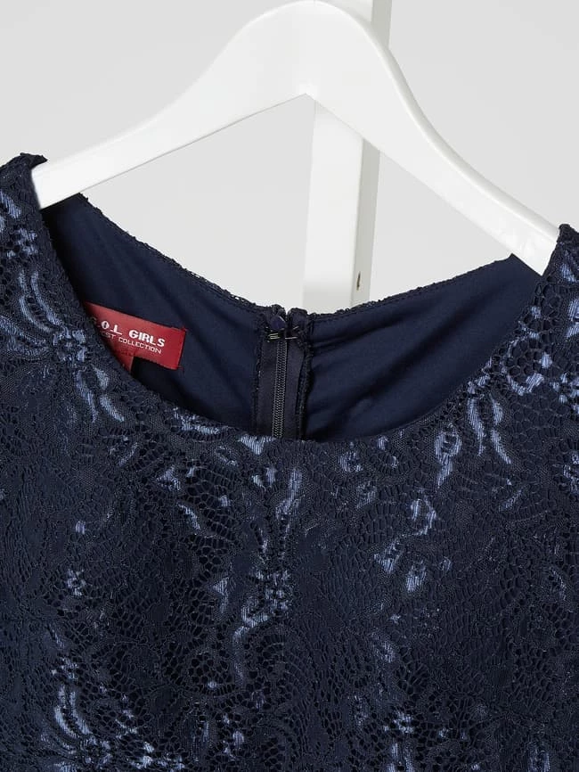 Top 10 ✔️ G.O.L. Kleid Mit Spitze - Marineblau 🔥 4 Top 10 ✔️ G.O.L. Kleid Mit Spitze - Marineblau 🔥 – Bild 2