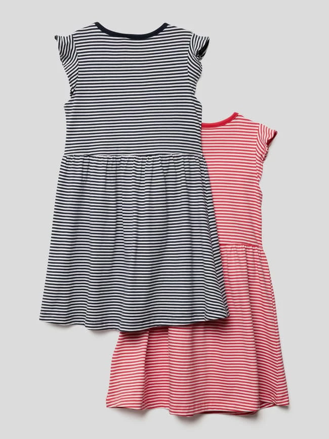 Billig ⌛ Name It Kleid Mit Streifenmuster Im 2er-Pack - Marineblau 🔥 5 Billig ⌛ Name It Kleid Mit Streifenmuster Im 2er-Pack - Marineblau 🔥 – Bild 3