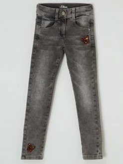 Bestes Angebot 🎁 S.Oliver RED LABEL Skinny Fit 👖 Jeans Mit Stretch-Anteil - Mittelgrau Meliert 🥰