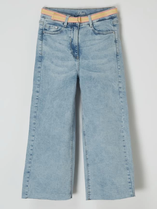 Schlussverkauf ⭐ S.Oliver RED LABEL Slim Fit High Waist 👖 Jeans Mit Stretch-Anteil - Hellblau ⭐ 3 Schlussverkauf ⭐ S.Oliver RED LABEL Slim Fit High Waist 👖 Jeans Mit Stretch-Anteil - Hellblau ⭐