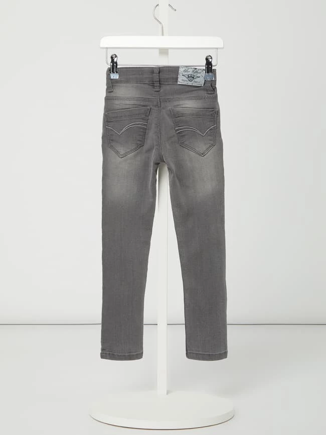 Budget 🥰 Blue Effect Super Skinny Fit 👖 Jeans Mit Stretch-Anteil - Mittelgrau 🌟 5 Budget 🥰 Blue Effect Super Skinny Fit 👖 Jeans Mit Stretch-Anteil - Mittelgrau 🌟 – Bild 3