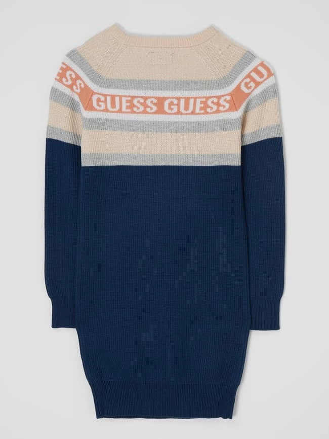 Rabatt ✔️ Guess Strickkleid Mit Kaschmir-Anteil - Marineblau 🎁 5 Rabatt ✔️ Guess Strickkleid Mit Kaschmir-Anteil - Marineblau 🎁 – Bild 3