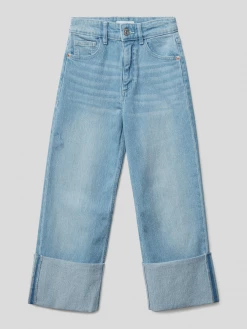 Besorgen 👏 Mango High Waist 👖 Jeans Mit Stretch-Anteil - Hellblau 🌟