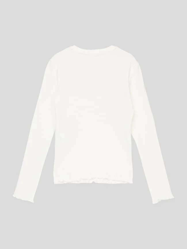 Billig 🎉 OVS Longsleeve Mit Muschelsaum - Weiß 🛒 4 Billig 🎉 OVS Longsleeve Mit Muschelsaum - Weiß 🛒 – Bild 3