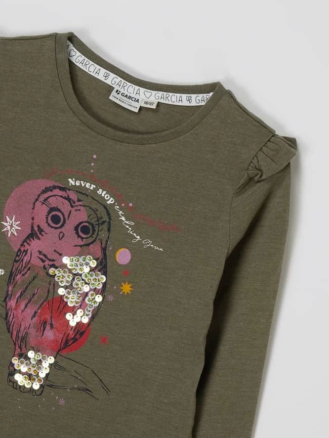 Rabatt 🎉 Garcia Longsleeve Mit Print - Khaki ⌛ 4 Rabatt 🎉 Garcia Longsleeve Mit Print - Khaki ⌛ – Bild 2