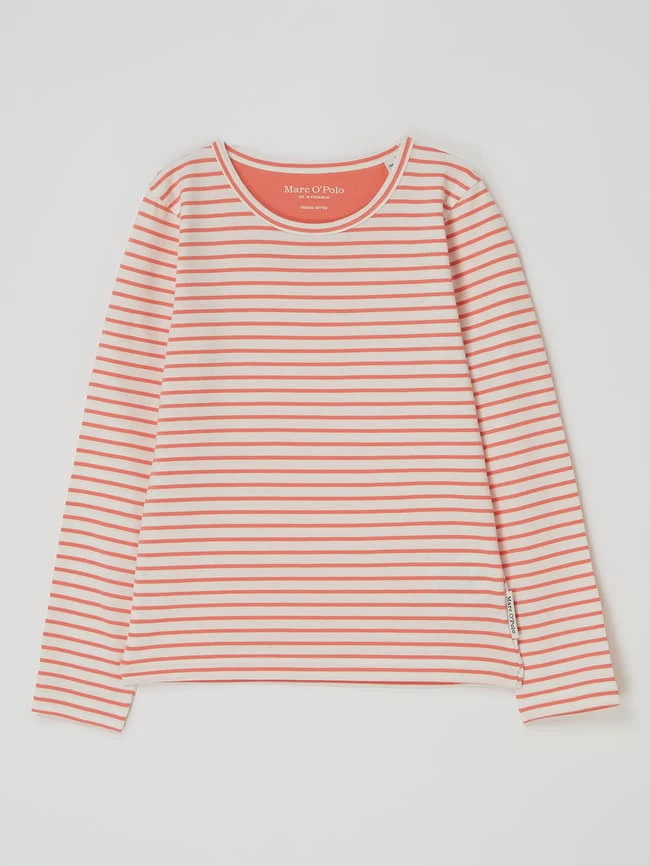 Bestes Angebot ❤️ Marc O'Polo Longsleeve Mit Streifenmuster - Koralle 🥰 3 Bestes Angebot ❤️ Marc O'Polo Longsleeve Mit Streifenmuster - Koralle 🥰