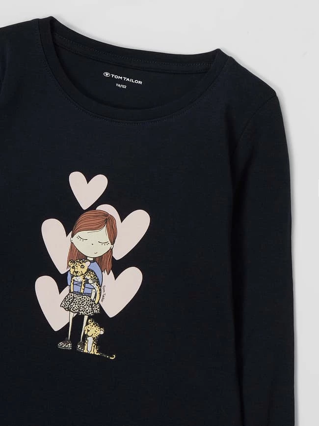 Bestes Angebot 🤩 Tom Tailor Longsleeve Mit Print - Marineblau 🤩 4 Bestes Angebot 🤩 Tom Tailor Longsleeve Mit Print - Marineblau 🤩 – Bild 2