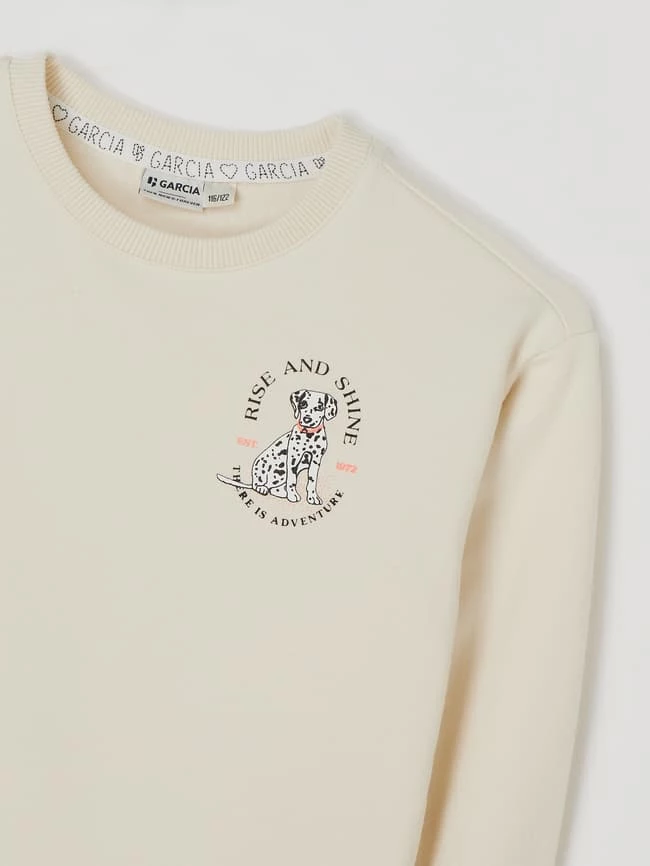 Besorgen 💯 Garcia Sweatkleid Mit Print - Offwhite ✔️ 4 Besorgen 💯 Garcia Sweatkleid Mit Print - Offwhite ✔️ – Bild 2