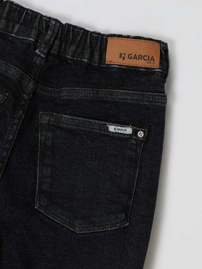 Brandneu 🛒 Garcia Mom Fit High Waist 👖 Jeans Mit Stretch-Anteil - Dunkelgrau ✨ 5 Brandneu 🛒 Garcia Mom Fit High Waist 👖 Jeans Mit Stretch-Anteil - Dunkelgrau ✨ – Bild 3